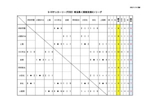 U-16 SSAﾘｰｸﾞ11月19日のサムネイル