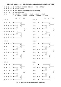 ②【確定】R07_総体南部予選(トーナメント表) (1)のサムネイル