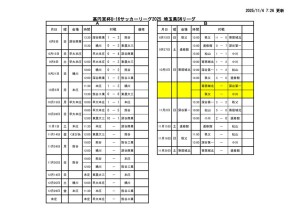 R7 U-16日程のサムネイル