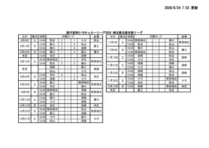 R8 U-16日程のサムネイル